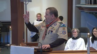 Sermon from Scout Sunday with guest preacher Chris Bryant