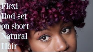 4c Short Natural Hair Flexi Rod Take Down Fail Mary Elizabeth