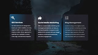 Glowing Cards Mouse Move Effect | HTML ,CSS, JavaScript