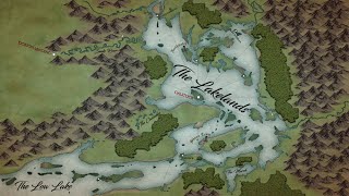 How to draw realistic maps with Wonderdraft - The Lakelands