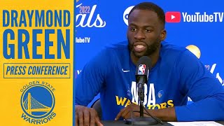 Draymond Green Not 'THRILLED' to be Benched | Warriors Postgame
