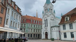 Riga - Latvia Old Town | Walking Tour | Latvia 🇱🇻