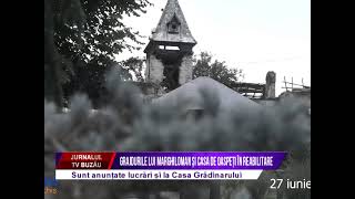 Grajdurile lui Marghiloman si Casa de oaspeti in reabilitare