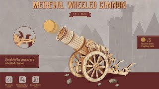 ROKR Medieval Wheeled Cannon pt2