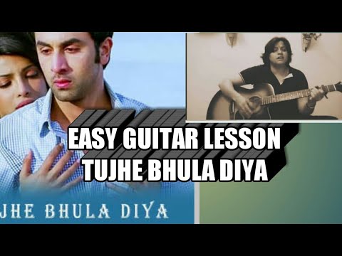 Tujhe Bhula Diya ||easy Guitar Chords|| Mohit Chauhan||Anjana Anjani🎸 ...