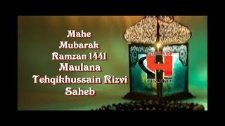 23 Mahe Ramadan 1441 || Majlis Molana Tehqikhussain BHAVNAGAR GUJARAT