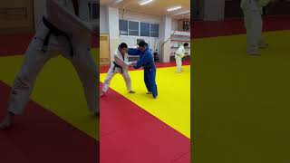 【#291柔道】柔道の基本練習乱取り　（体落とし）　Basic practice of judo, free practice, technique name（TAIOTOSHI）