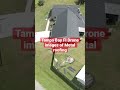 Tampa Bay Fl Drone images of Metal roofing installation #metalroofing #roofinginstallation