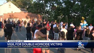 Vigil held for Lancaster County homicide victims