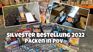 POV: BESTELLUNG PACKEN im LAGER von BEISEL Pyrotechnik | Silvesterbestellung 2022