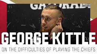 George Kittle discusses just how difficult it is to beat the Kansas City Chiefs | NBC Sports BA
