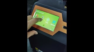 Kongter Smart DC load bank, Part 4 Touch Screen Operation