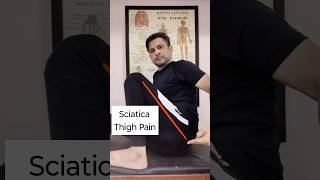 Stop Sciatica Thigh Pain #shorts