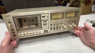 Unboxing a Hitachi D-980M Cassette Deck From 1979