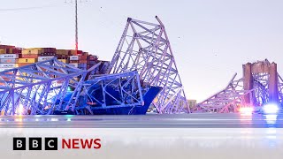 Baltimore bridge collapse ‘unthinkable tragedy’, says city’s mayor I BBC News