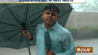 Heavy rains lash Delhi and NCR  | India TV