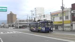 【路面電車動画】函館市電０８　つりかけの音　７１０形