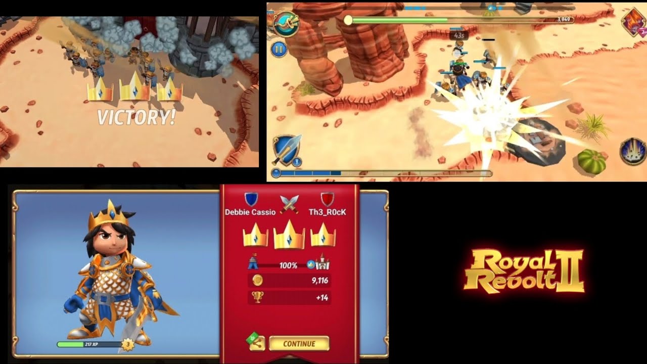 Royal Revolt 2 Game Gameplay Eternal Kingdom Youtube