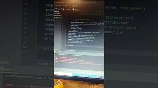 YouTube Comments Scrapping by Python Programming • #python #comment #shorts