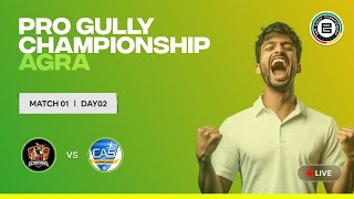 Day - 2 | Match - 1 | SCORCHERS vs HURRICANES | PRO GULLY CHAMPIONSHIP AGRA | T-20 LIVE CRICKET🔴