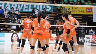 火の鳥NIPPON　JTマーベラス　背番号8　セッター　籾井あき選手　オレンジユニフォーム 　⑤