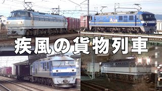 【貨物列車】2021年1月26日他撮影の疾風の貨物列車 全22本　大興奮の爆速モーター音とジョイント音！昼間も夜も貨物列車は大迫力!!　Powerful freight train