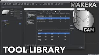 Makera CAM - The Tool Library