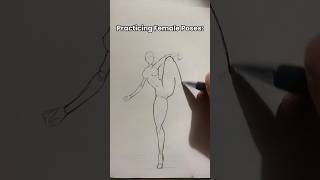 Practicing Female Poses Shorts