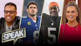 Steelers’ offensive woes, Jameis Winston’s starting QB case, & Daniel Jones’ Giants saga | SPEAK