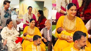 Sonam Kapoor Shared Unseen Photo With Her New Born Baby Boy Vayu From Naamkaran Ceremony