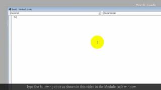 How to Create a User Defined Function in Microsoft Excel :Tutorial