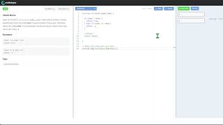 Coderbyte - Check Nums - Code challenge - JavaScript Solution Source Code Answers
