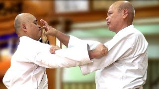 Shinjo sensei's Kumite | Uechi-ryu Kiyohide Shinjo | 新城清秀先生| Okinawa karate