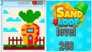 Sand loop level 248 Walkthrough Solution