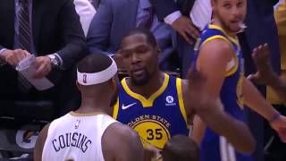 Kevin Durant & DeMarcus Cousins Both Ejected! | Warriors vs Pelicans