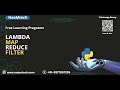 20. Python Tutorial for Beginners | Lambda  Map  Reduce  Filter