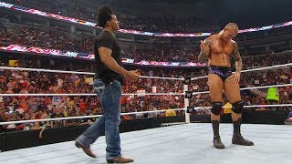 Randy Orton RKOs Wade Barrett, Darren Young, Edge and Sheamus: Raw, Sept. 6, 2010 (WWE Network)
