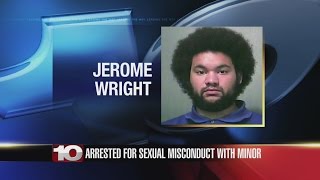 21-year-old arrested for sexual misconduct with a minor