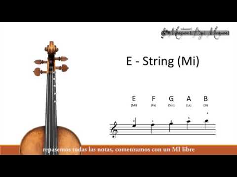 Notes on Violin (First Position) Notes on Violin (First Position)
