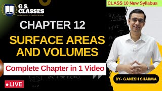 Surface Area And Volume Class 10 Maths 2024-25