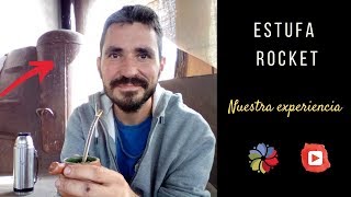 Estufa ROCKET o COHETE - la más EFICIENTE - (Nuestra experiencia y un poco más) 2019