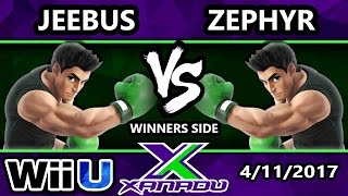 S@X 197 - Jeebus (Lil Mac) Vs. Zephyr (Cloud, Lil Mac) - SSB4 Tournament - Smash for Wii U