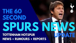 THE 60 SECOND SPURS NEWS UPDATE: Conte's Dig at the Fans, "Bring Back Pochettino!" Kane Contract