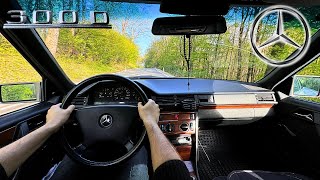 1992 MERCEDES-BENZ W124 300D (4K) Walkaround & Interior - POV DRIVE!!!!