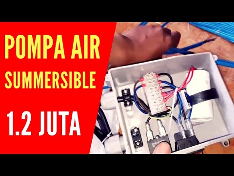 CARA MUDAH PASANG POMPA AIR SUMUR DALAM SUBMERSIBLE PUMP -POMPA SATELIT ...