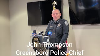 Greensboro police chief shares "good news" on crime statistics