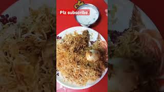 ଆଜି ଥିଲା ବୁଧବାର ସେଥି ପାଇଁ special lunch with ବିରିୟାନୀ 😃so tasty 🤤#youtubeshorts #viral