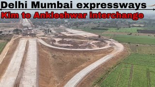 Ankleshwar to Kim interchange | Delhi Mumbai expressways new update