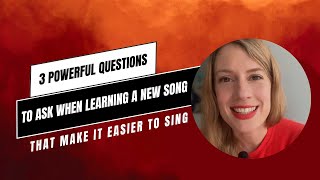 3 Powerful Questions to Help You Sing a New Song with More Ease