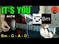 Ali Gatie - it's you Guitar Cover | Guitar Chords Tutorial | normanALipetero